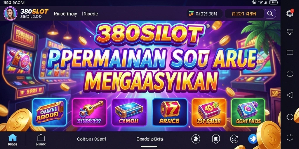Gameplay seru 380SLOT dengan grafis warna-warni yang menarik.