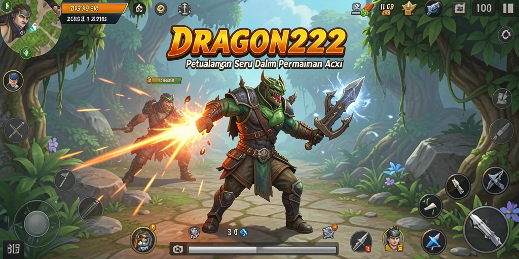 Tampilan gameplay mendebarkan dari <strong>DRAGON222</strong> yang menunjukkan aksi pertempuran yang intens.