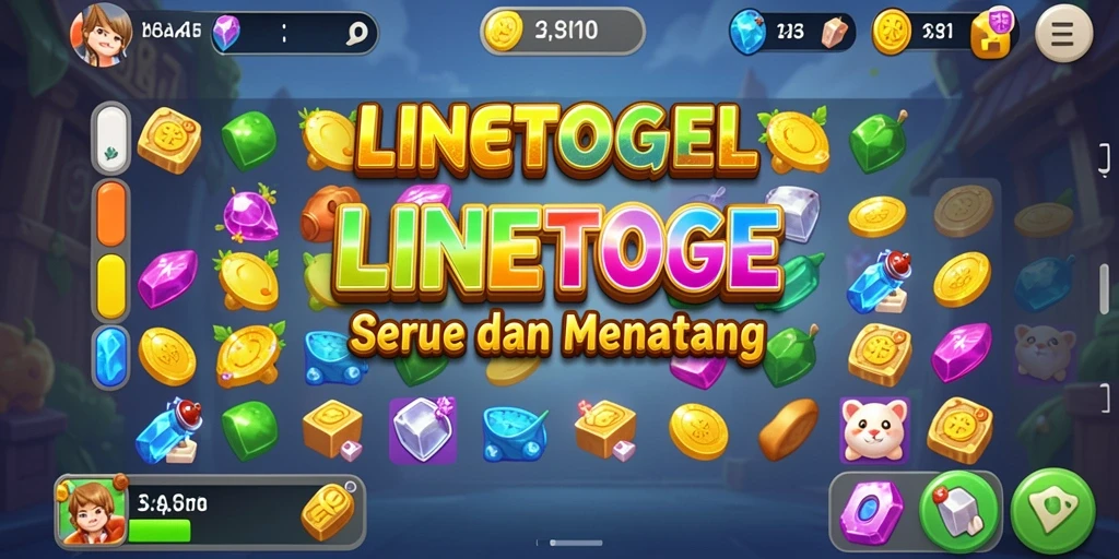 Tampilan menarik dari gameplay LINETOGEL yang menantang.