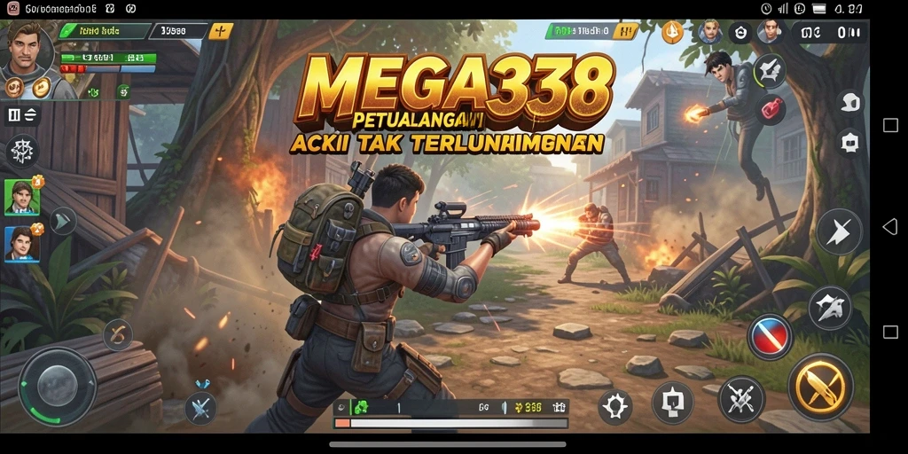 Gameplay seru dalam MEGA338 menampilkan aksi mendebarkan.