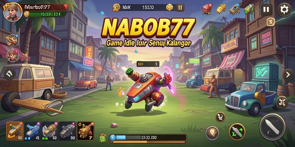 Tampak permainan <strong>NABOB77</strong> dengan gameplay Idle yang seru.