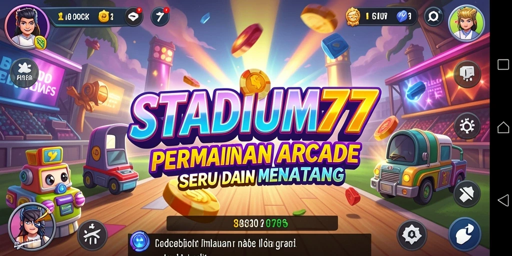 Tampilan menarik dari gameplay STADIUM77 yang menghibur.